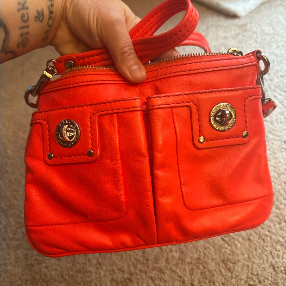 Marc Jacobs Bright Orange Shoulder Bag